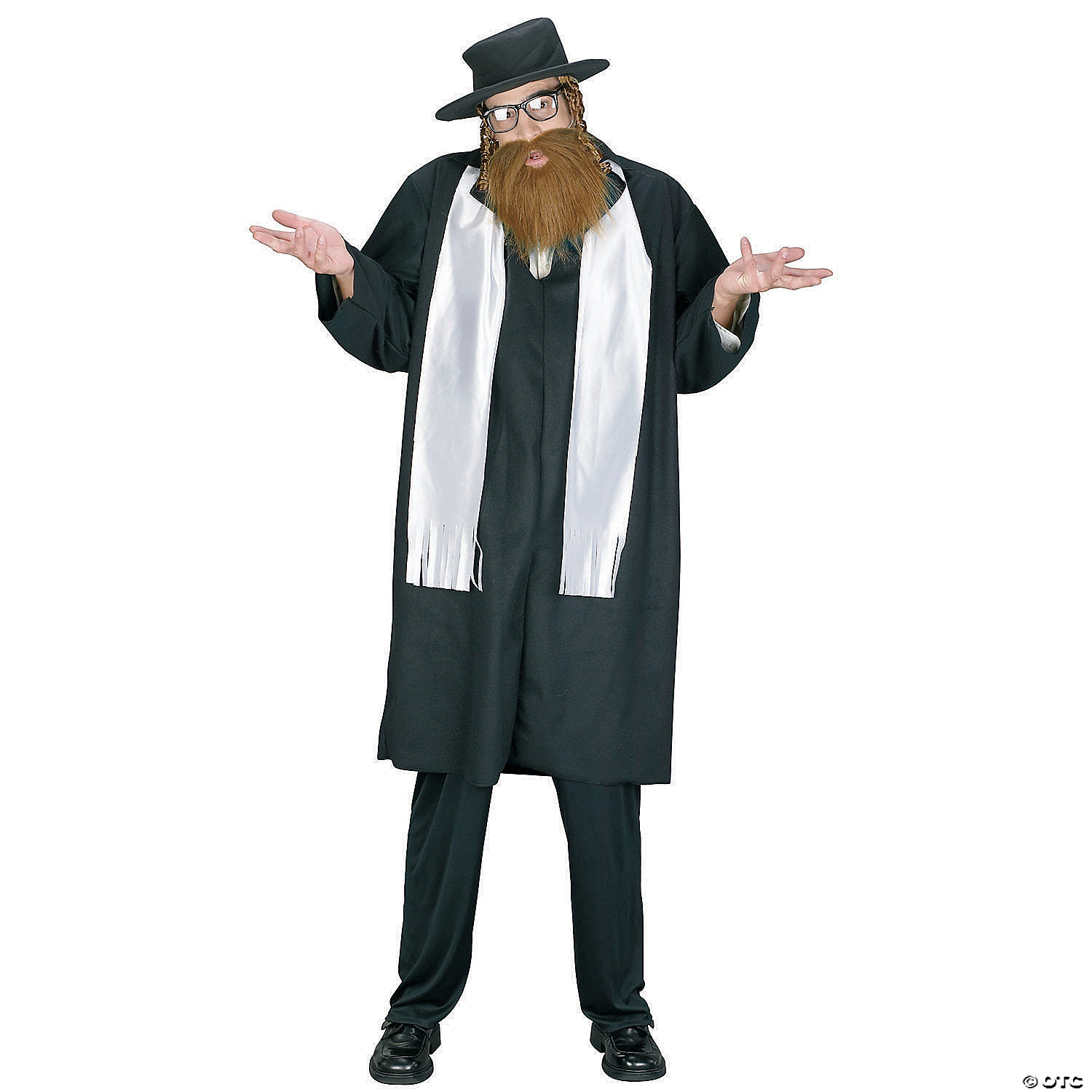 Fun World/Holiday Times Men's Rabbi Adult Costume - Standard