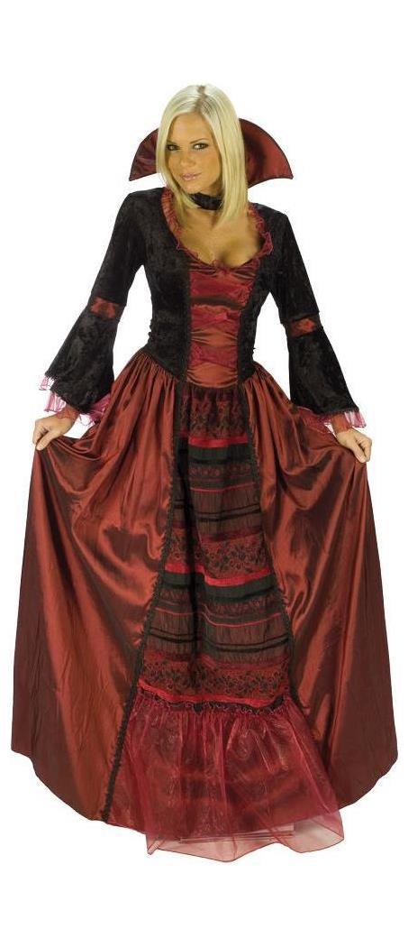 Fun World/Holiday Times Women's Vampire Queen Adult Costume - Standard