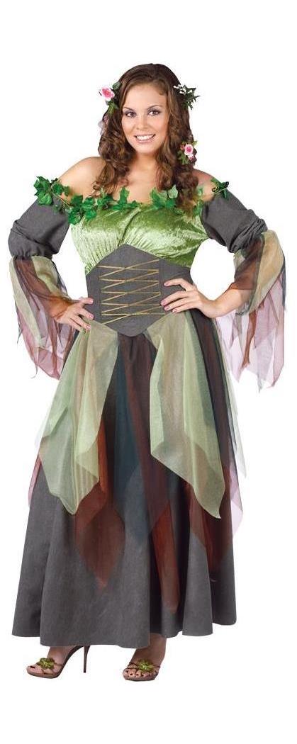 Fun World/Holiday Times Women's Mother Nature Adult Plus Size Costume - Standard