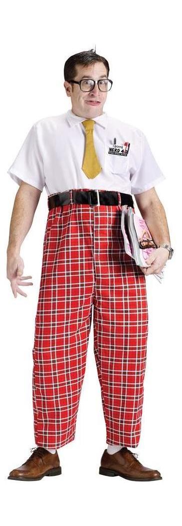 Fun World/Holiday Times Men's Nerd 50'S Adult Costume - Standard