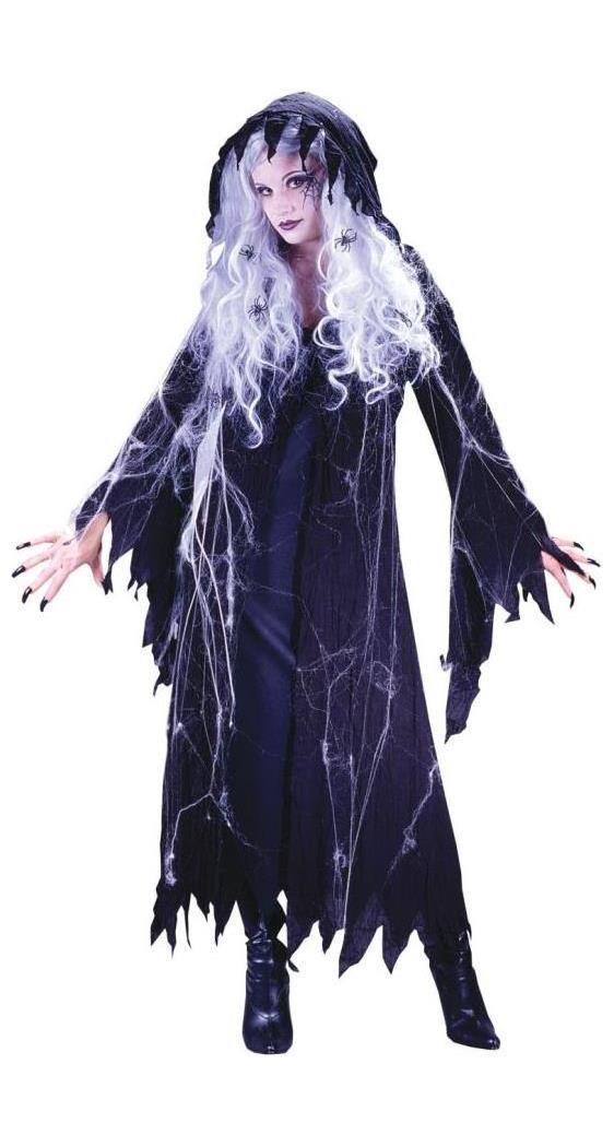 Fun World/Holiday Times Women's Spider Web Gauze Ghost Sm Md - Standard