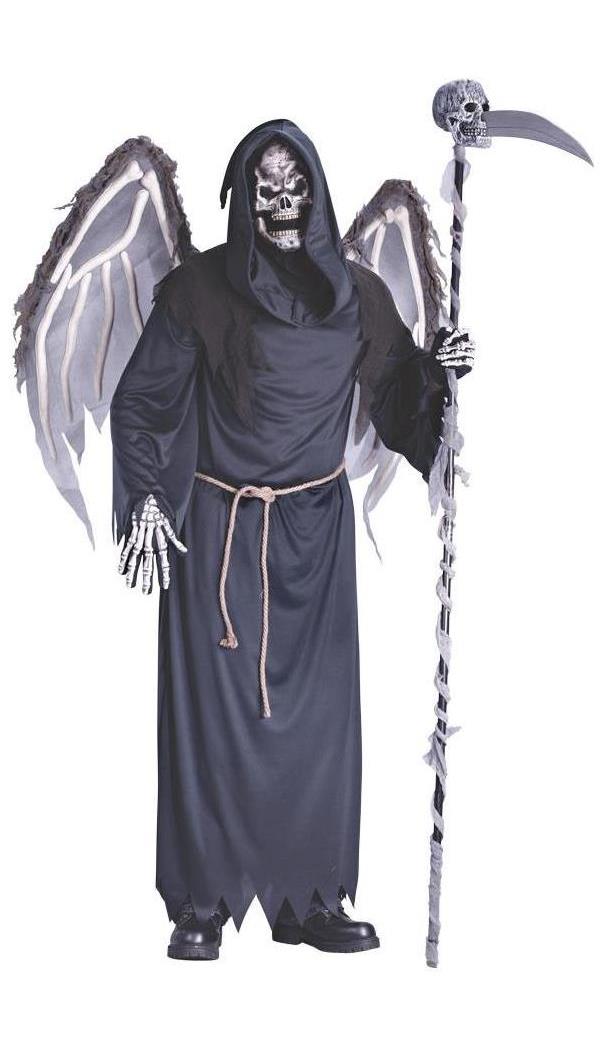 Fun World/Holiday Times Men's Winged Reaper Male Adult Costume - Standard