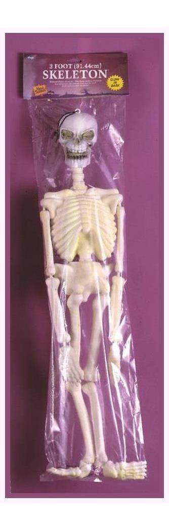 Fun World/Holiday Times Men's Skeleton 36 In Glow - Standard