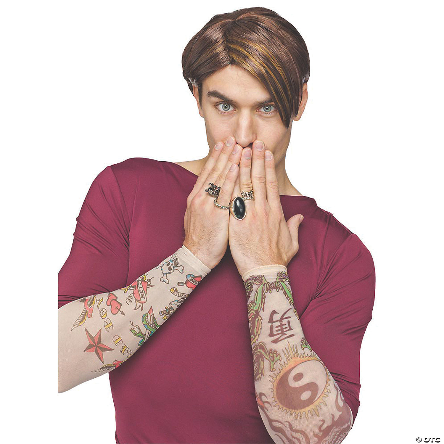 Fun World/Holiday Times Men's SNL Stefon Wig - Standard