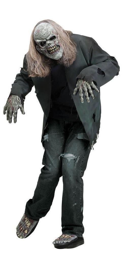 Fun World/Holiday Times Men's Instant Zombie Costume Accessory Kit - Standard