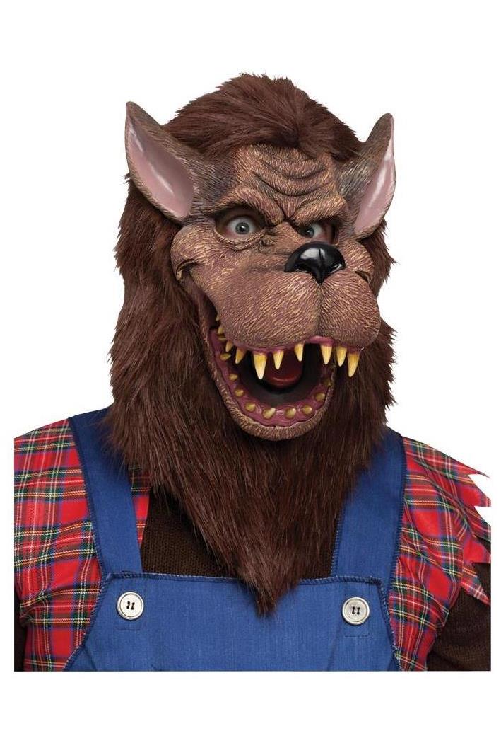 Fun World/Holiday Times Men's Big Bad Wolf Mask - Standard