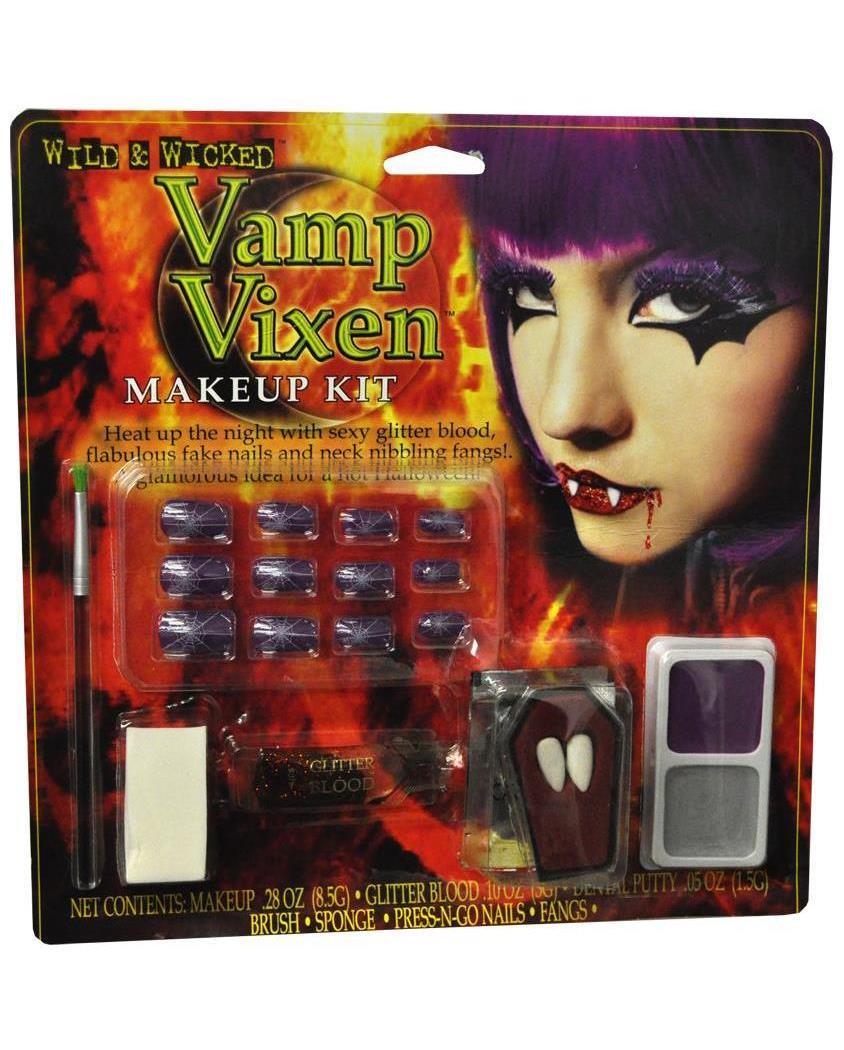 Fun World/Holiday Times Makeup Kit Vamp Vixen Wild - Standard