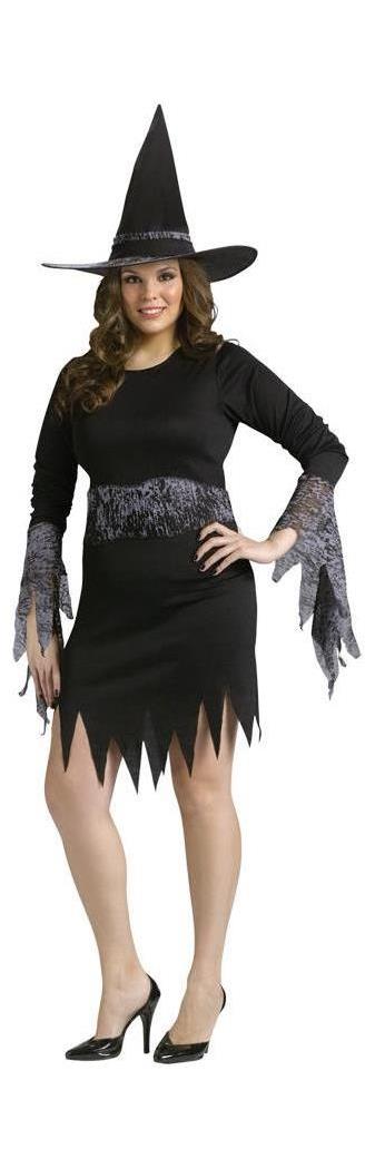 Fun World/Holiday Times Women's Sassy Witch Adult Costume - Standard