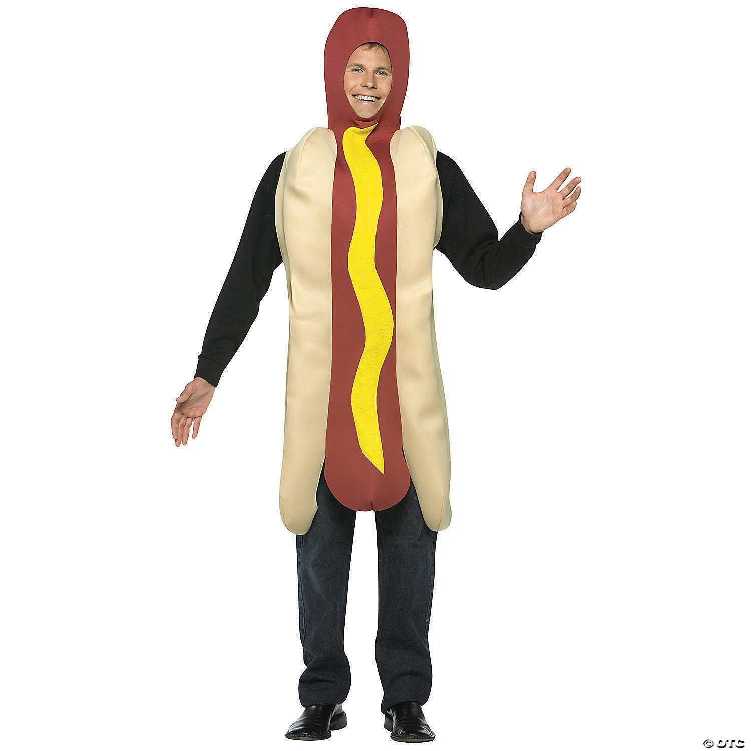 Rasta Imposta Men's Hot Dog Adult Costume - Standard