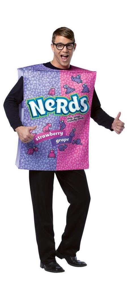 Rasta Imposta Men's Nerds box Adult Costume - Standard