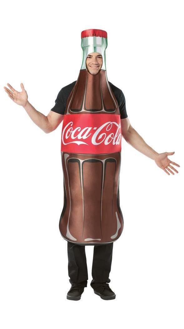 Rasta Imposta Men's Coca-Cola Bottle Adult Costume - Standard