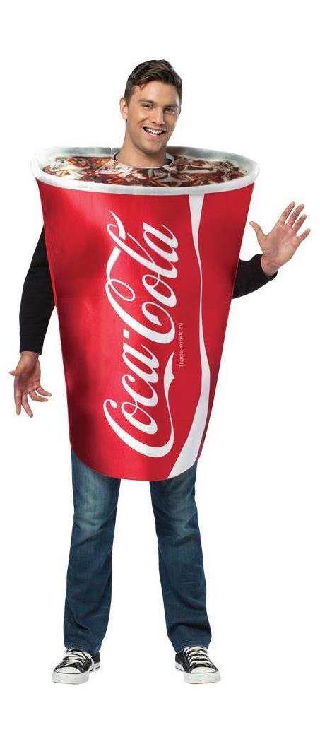 Rasta Imposta Men's Coca Cola Cup Costume - Standard