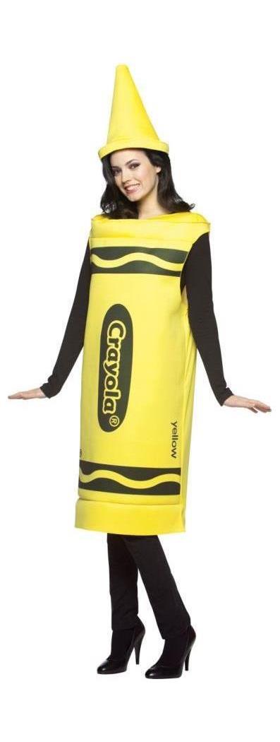 Rasta Imposta Women's Crayola Yellow Costume - Standard