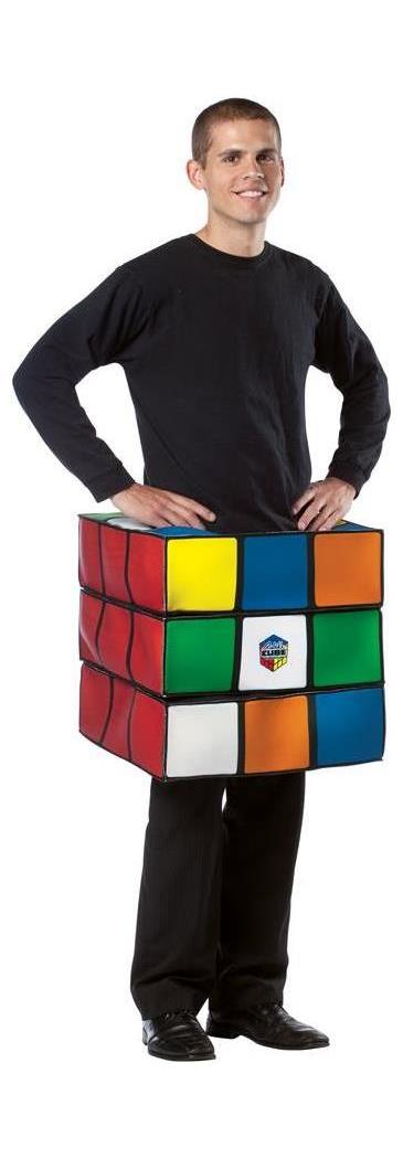 Rasta Imposta Men's Rubiks Cube Costume - Standard
