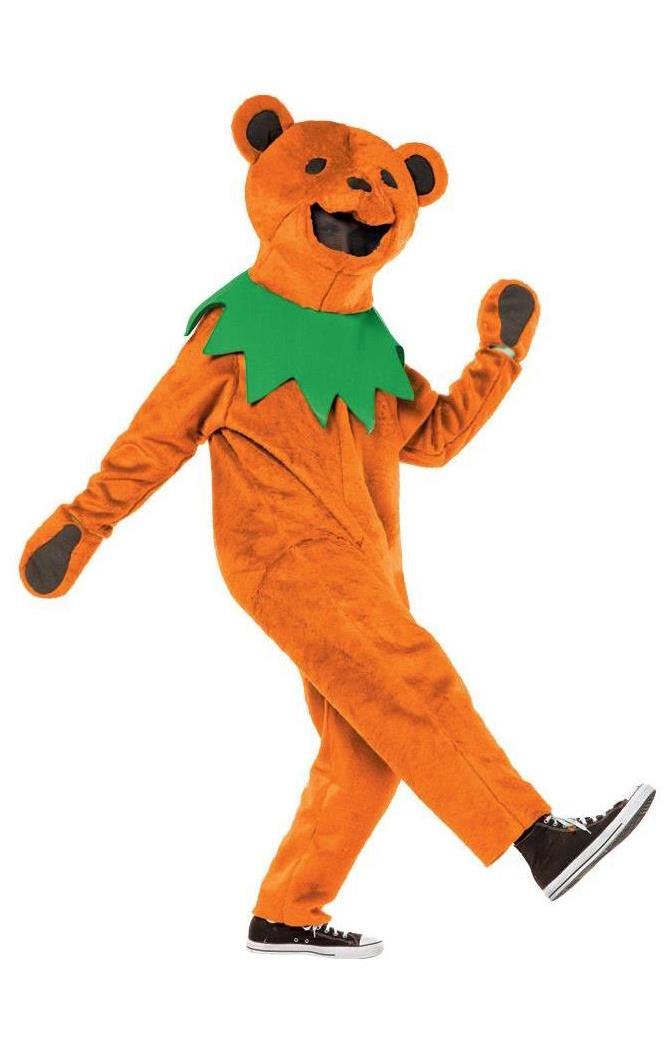 Rasta Imposta Men's Grateful Dead Orange Dancing Bear Costume - Standard