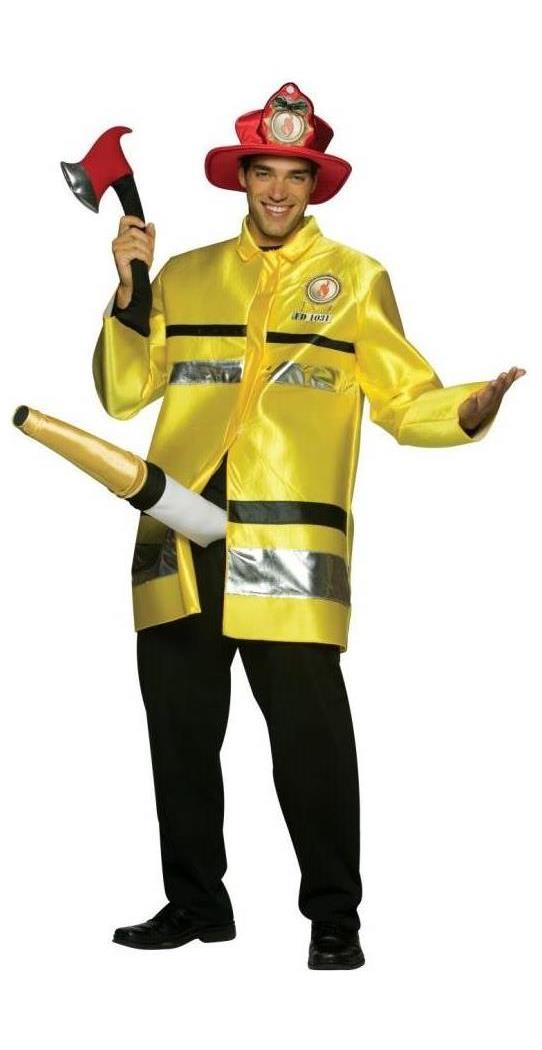 Rasta Imposta Men's The Fire Extinguisher Costume - Standard
