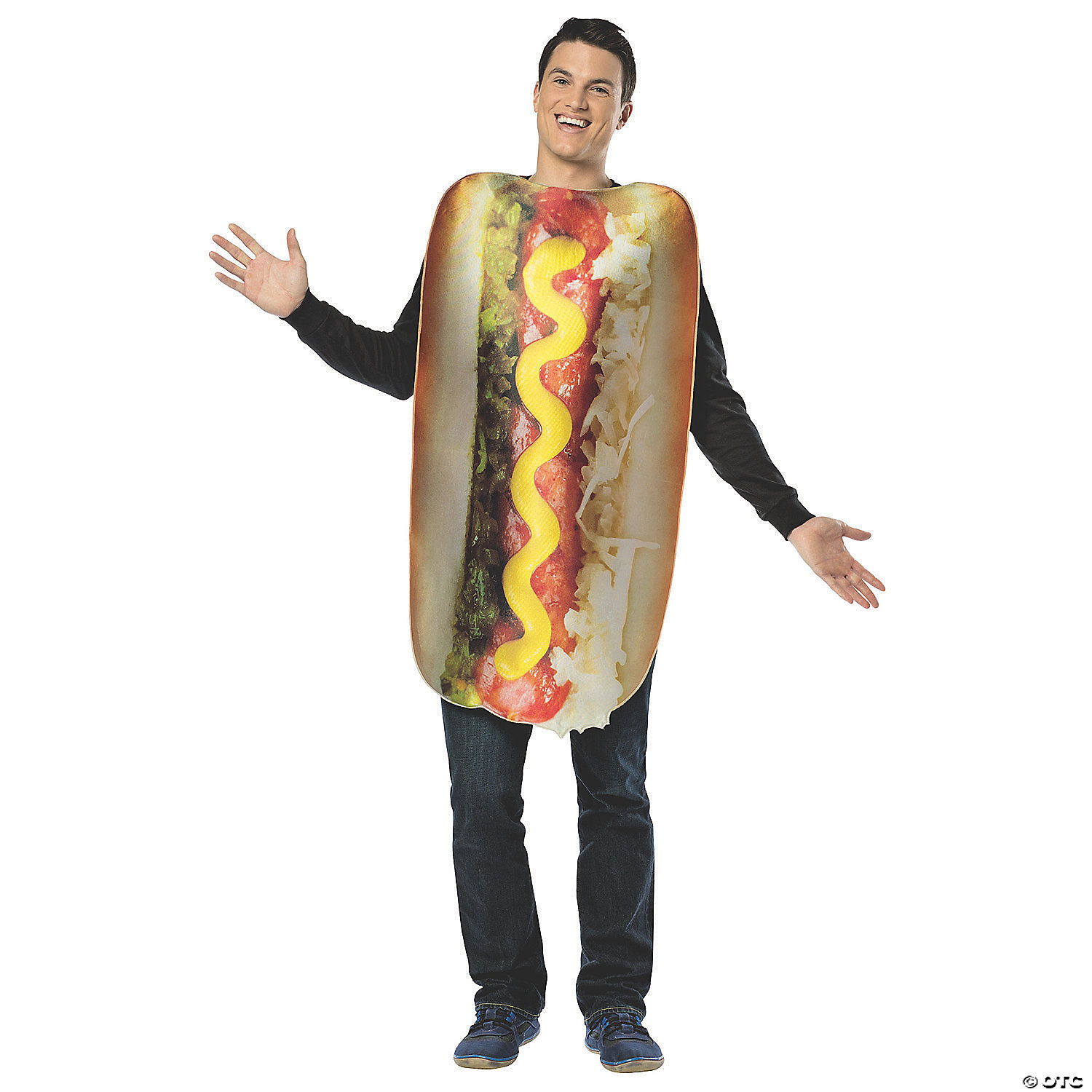 Rasta Imposta Men's Get Real Loaded Hot Dog Adult Costume - Standard