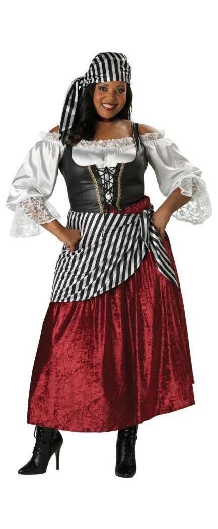 In Character Costumes Women's Pirate's Wench Adult Costume - 24-26