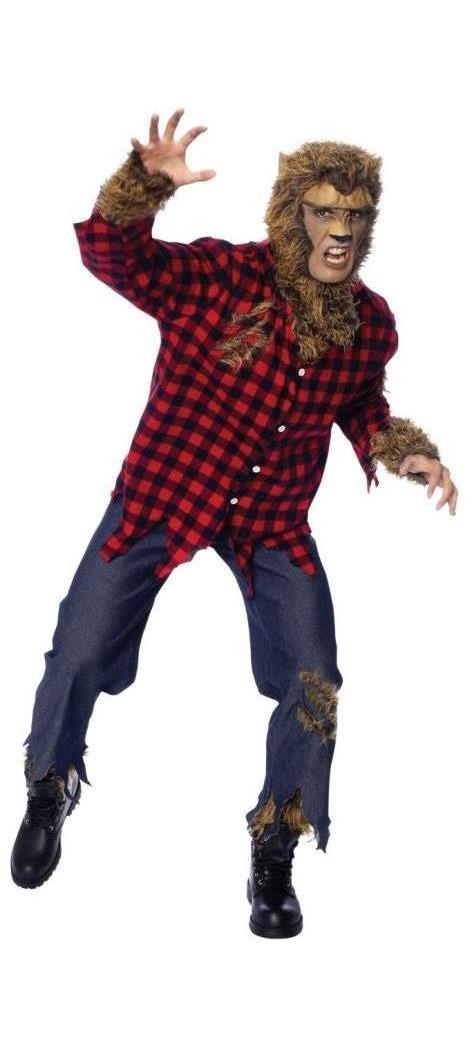 Seasonal Visions International Men's Wolfman Adult Costume - Standard