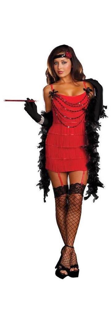 Dreamgirl Women's Ruby Red Hot Costume - 2-6