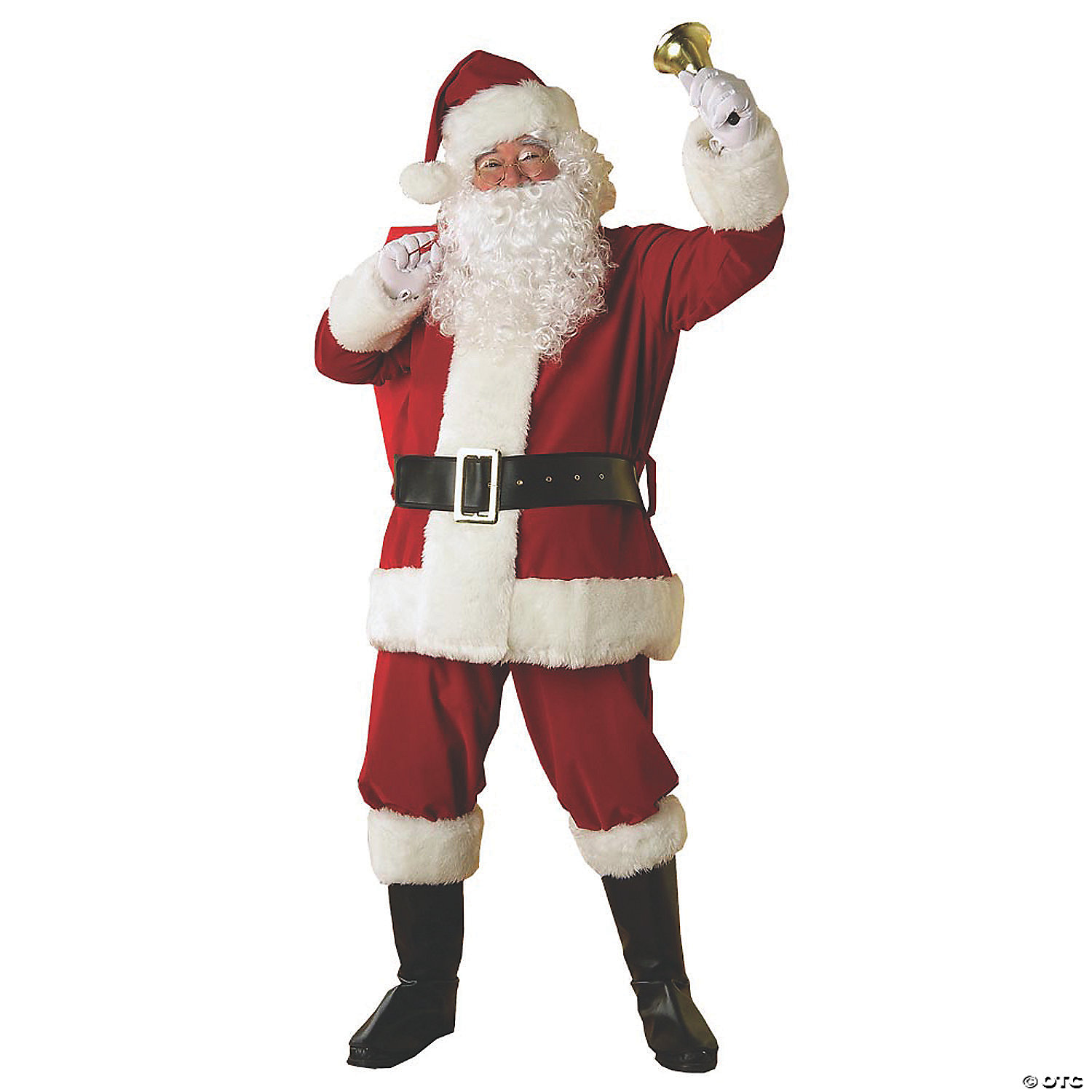 Rubie's Costume Co Men's Santa Suit Plush Regal Adult Costume - Standard