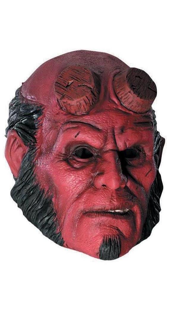 Rubie's Costume Co Men's Hellboy Vinyl Mask - Standard