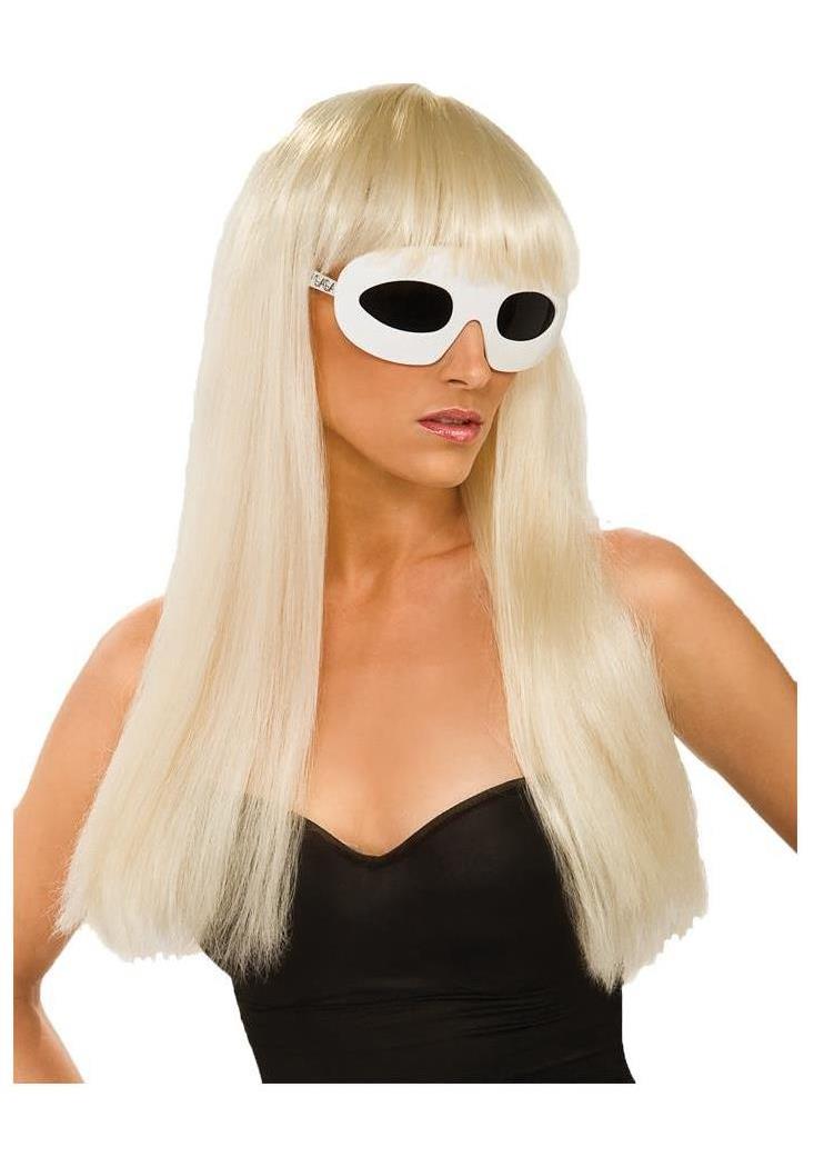 Rubie's Costume Co Women's Lady Gaga Straight Wig With Long Bangs - Standard