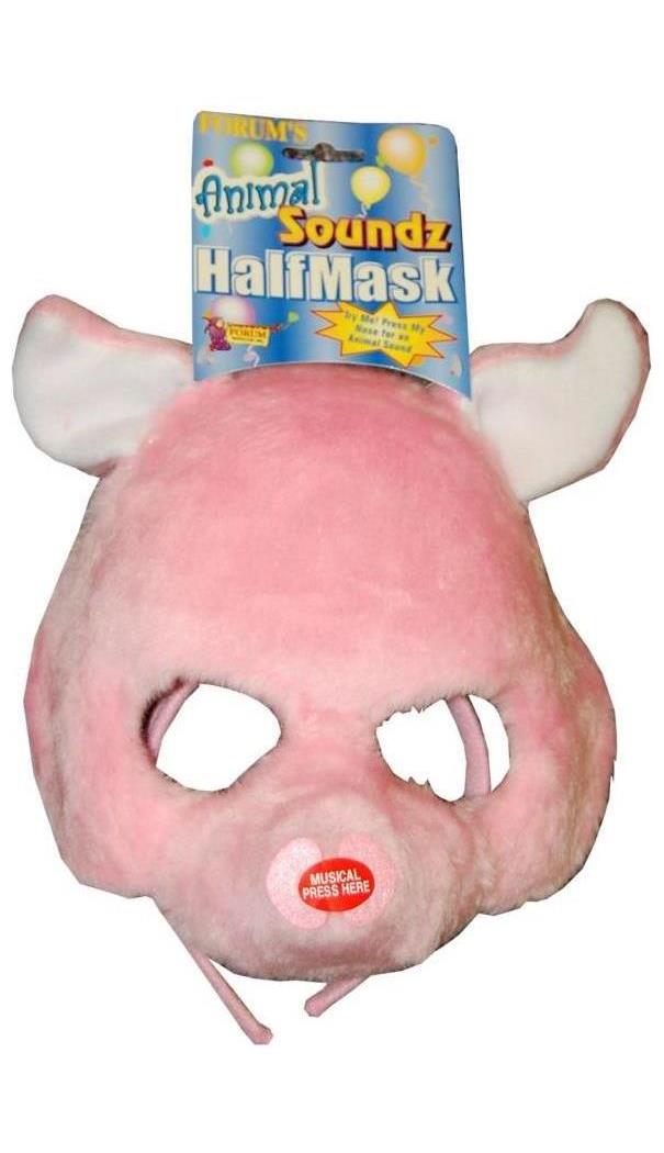 Forum Novelties Inc Women's Pig Half Mask With Fun Sound - Standard