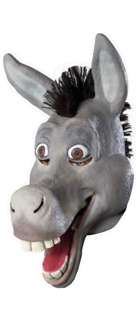 Rubie's Costume Co Men's Shrek Donkey Latex Mask - Standard