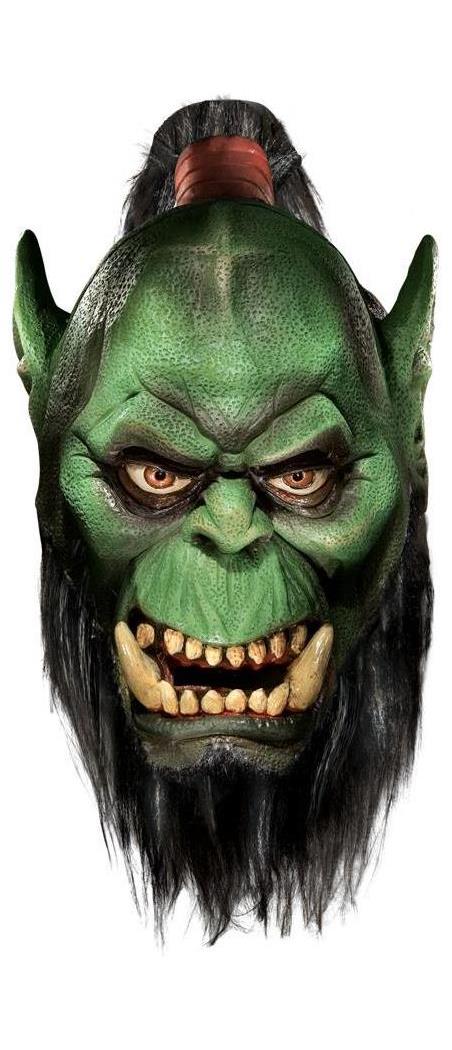 Rubie's Costume Co Men's World Of Warcraft Deluxe Latex Mask, Orc - Standard