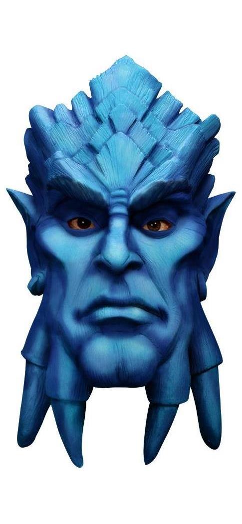 Rubie's Costume Co Men's World of Warcraft - Deluxe Draenei Latex Mask - Standard