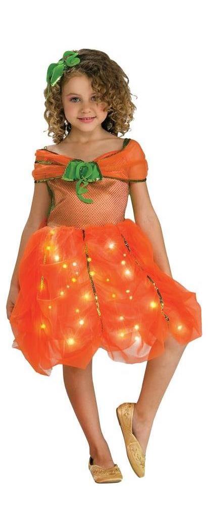Rubie's Costume Co Lite Up Pumpkin Princess Small Costume - Standard