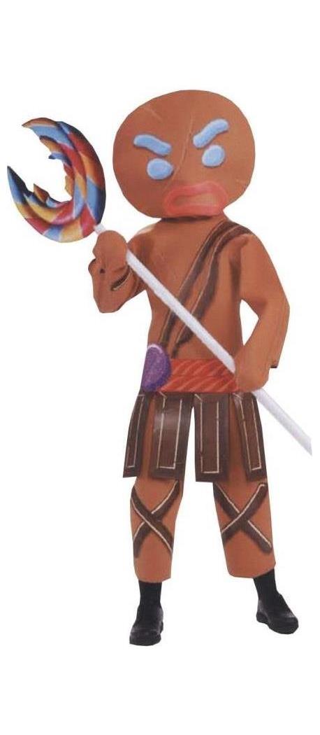 Rubie's Costume Co Men's Shrek Gingerbread Warrior Costume - 44-46
