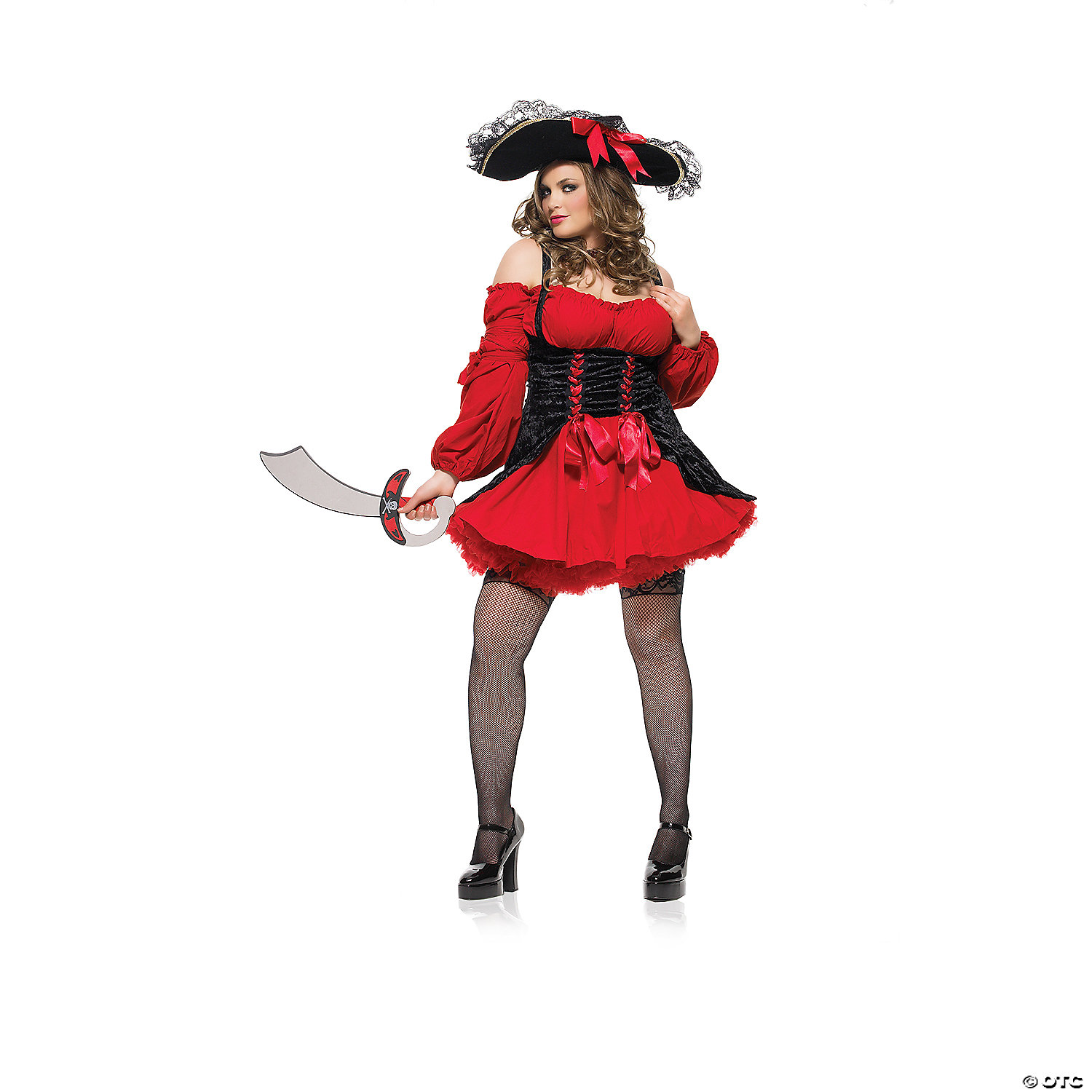 Leg Avenue Women's Vixen Pirate Wench Costume 3X/4X - Standard