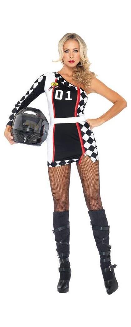 Leg Avenue Women's Racer Dress - 10-14
