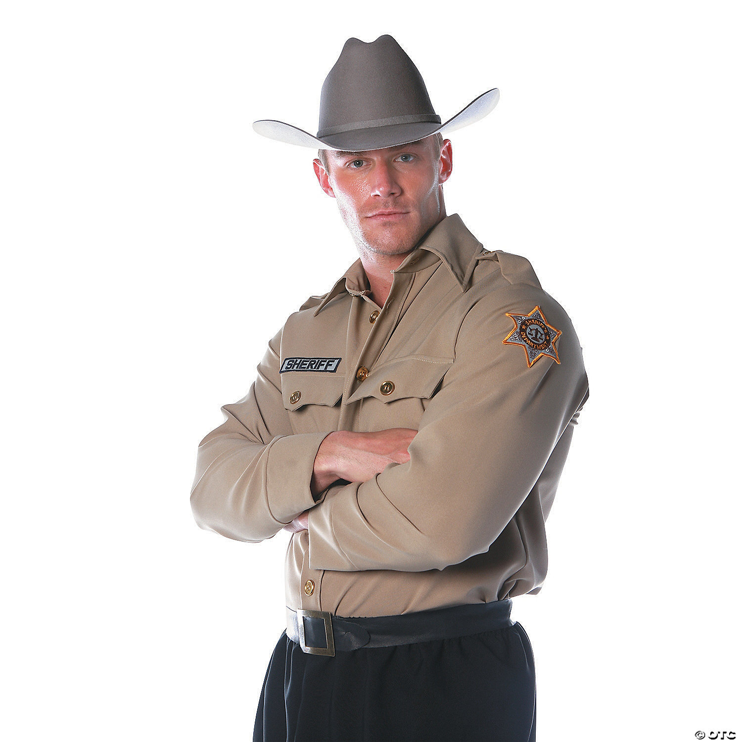Underwraps Carnival Corp. Men's Sheriff Men Shirt - Standard