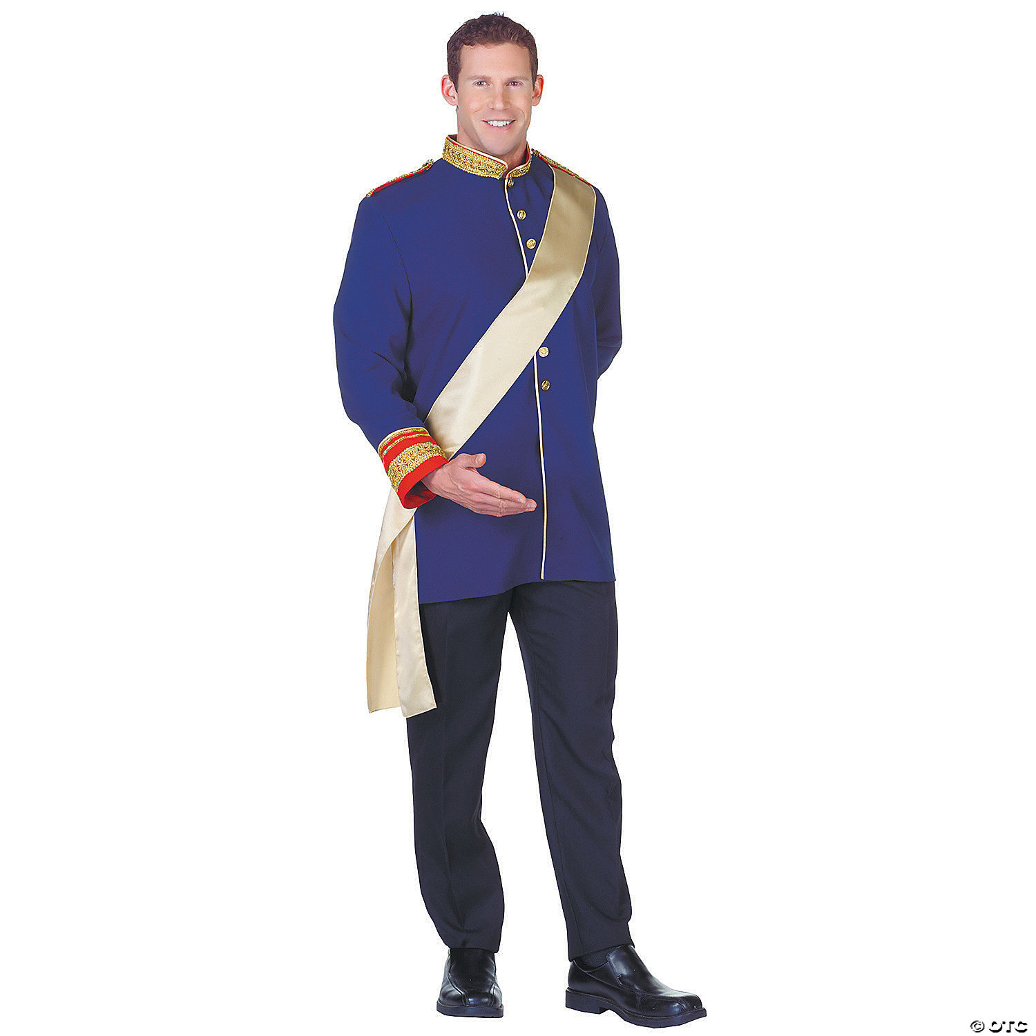 Underwraps Carnival Corp. Men's Royal Prince Costume - Standard