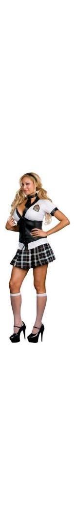 Nyc Prep School Girl Plus Size Costume