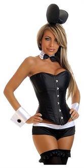 5 PC Tuxedo Bunny Costume