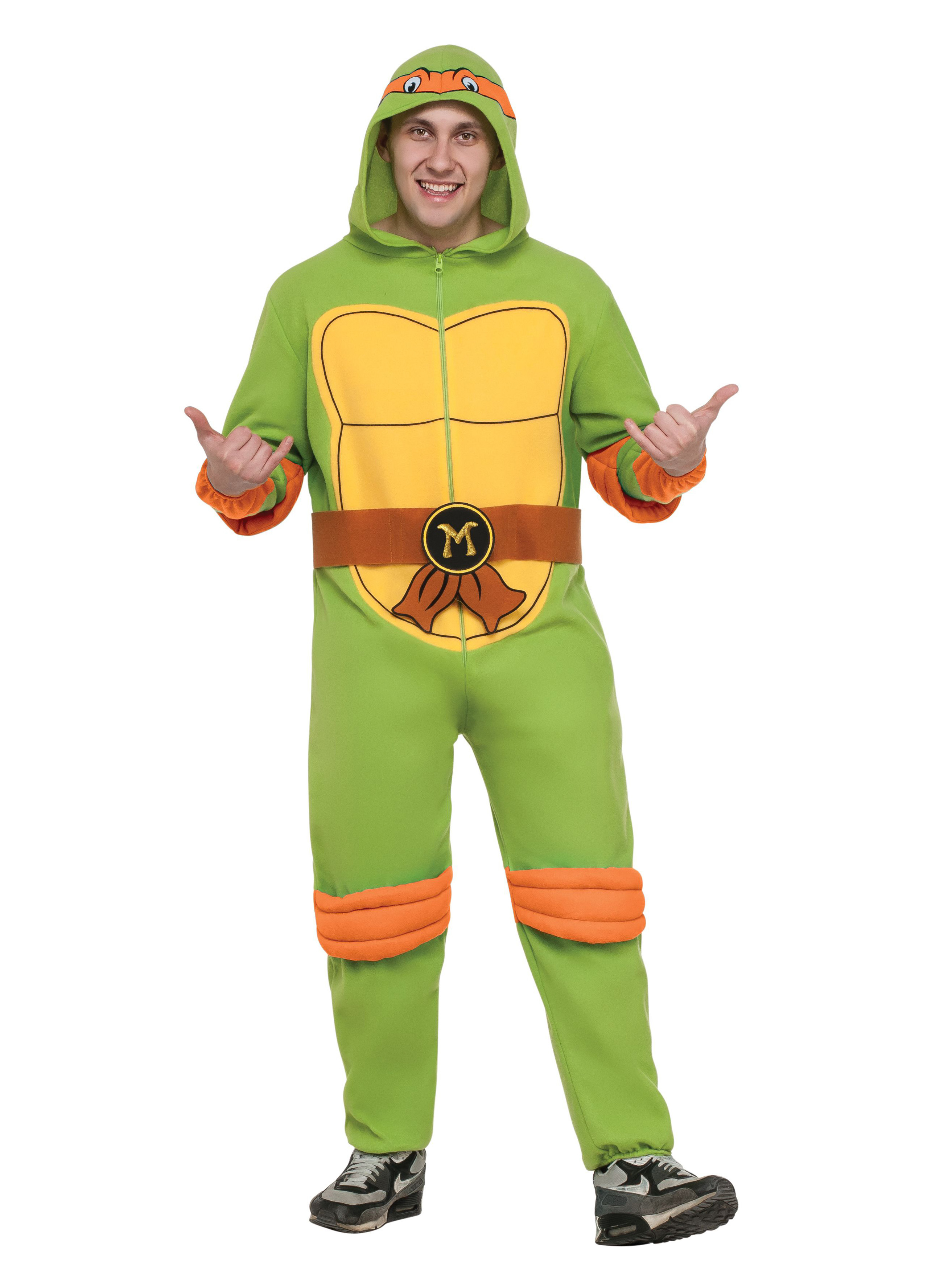 Teenage Mutant Ninja Turtles Raphael Adult Jumpsuit - SpicyLegs.com
