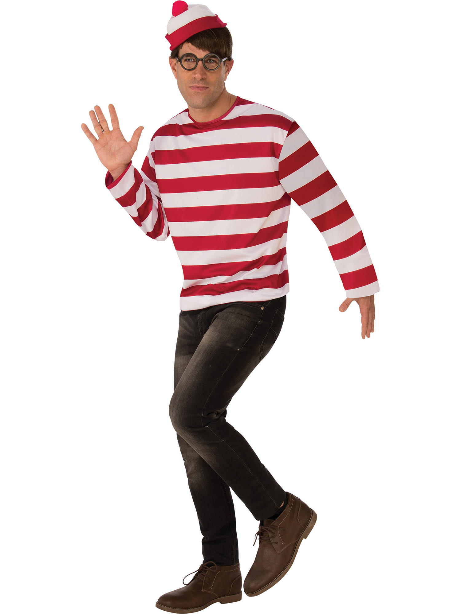 Where's Waldo Adult Costume