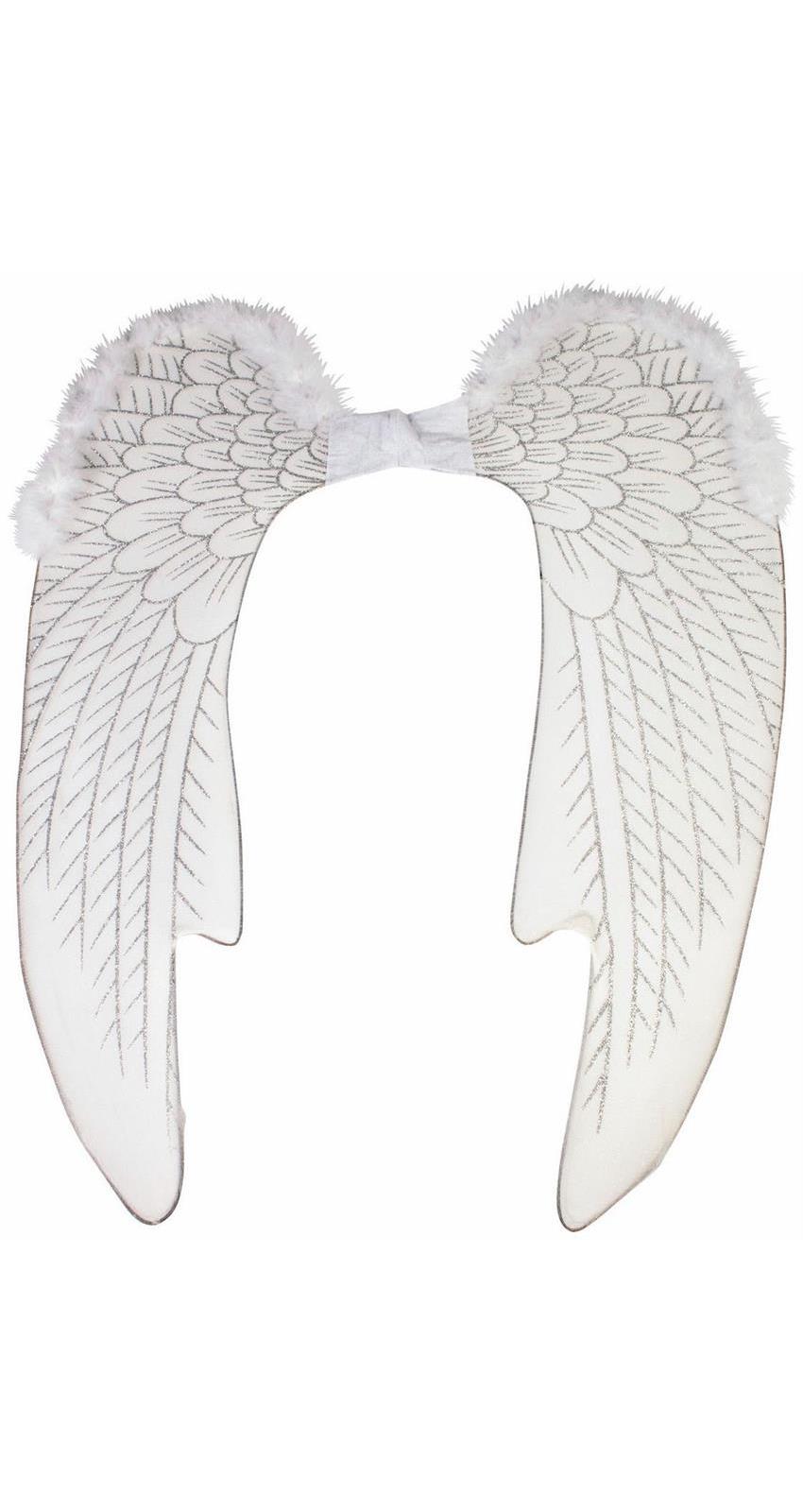 White Angel Wings-Large - SpicyLegs.com