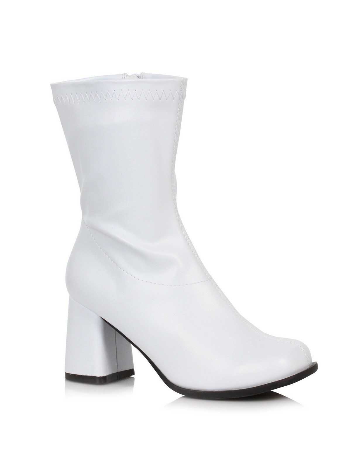 white abba boots