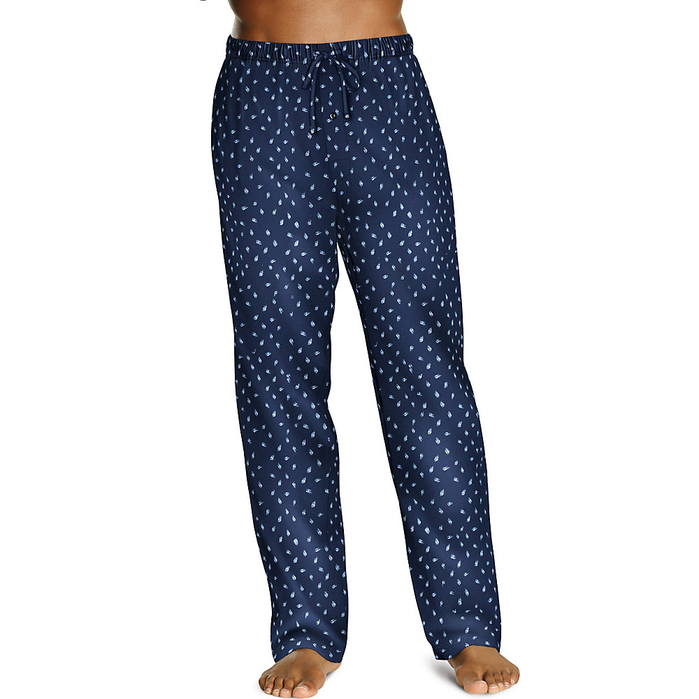 Hanes Mens Comfortsoft Cotton Printed Lounge Pants 