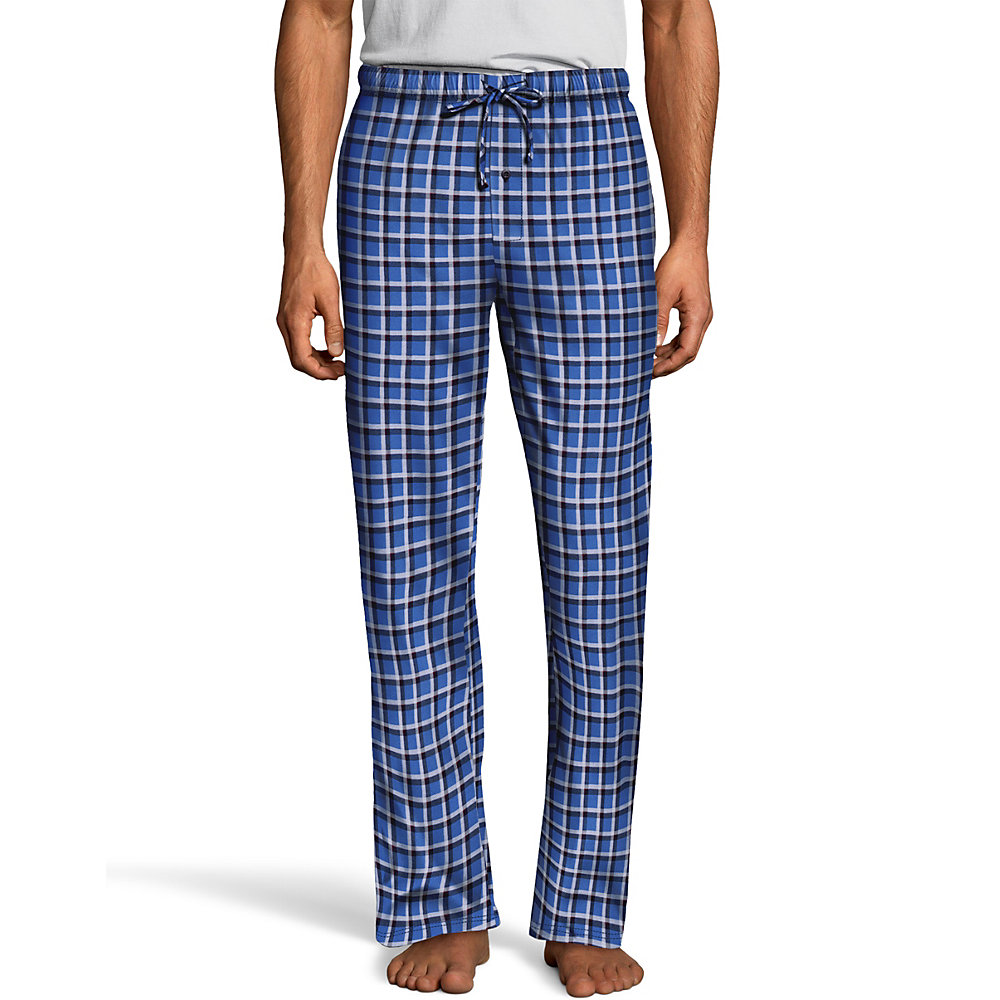 Hanes Men's ComfortSoft Cotton Printed Lounge Pants - SpicyLegs.com