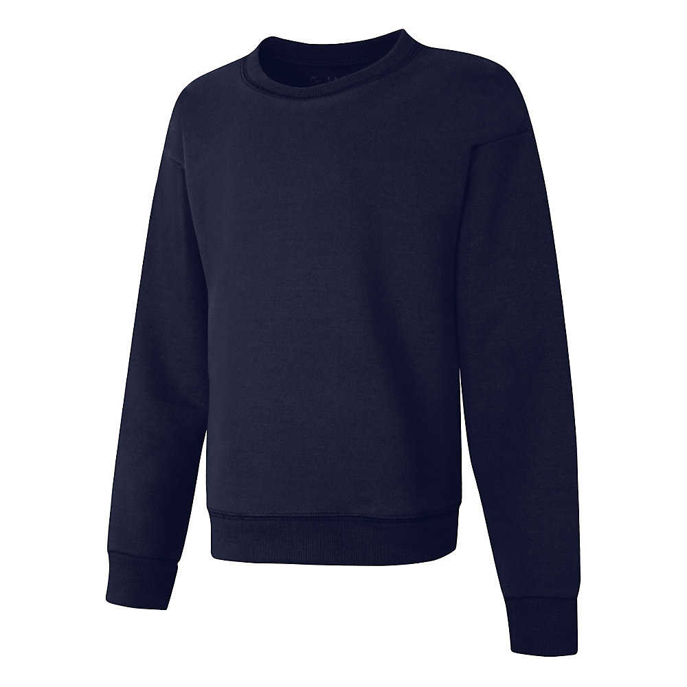 Hanes ComfortSoft EcoSmart Girls' Crewneck Sweatshirt - SpicyLegs.com