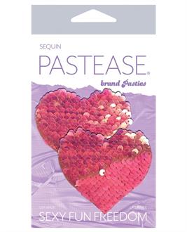 Pastease Color Changing Flip Sequins Heart - Pink