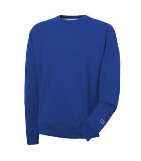 champion men's powerblend fleece pullover crew